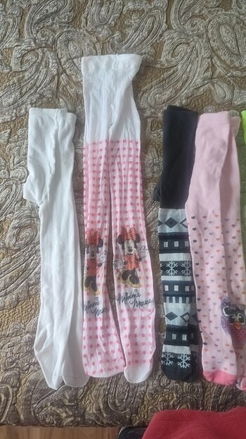 6 adet çocuk külotlu çorap  - Görsel 2