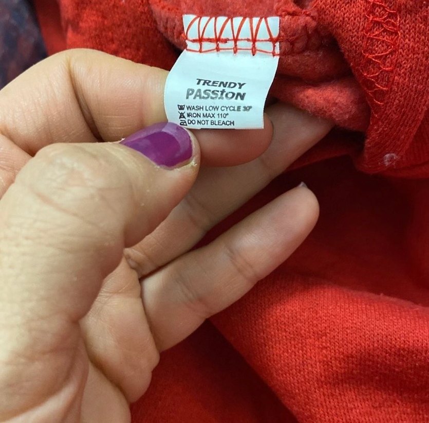 Koyu Kırmızı Kapüşonlu Kadın Sweatshirt - Görsel 3