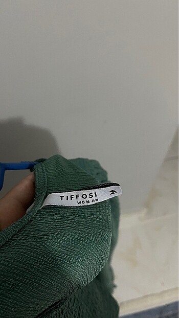 Yeşil büzgülü üst - Görsel 3