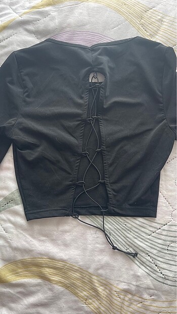 SIRT İP DETAYLI CROP - Görsel 2