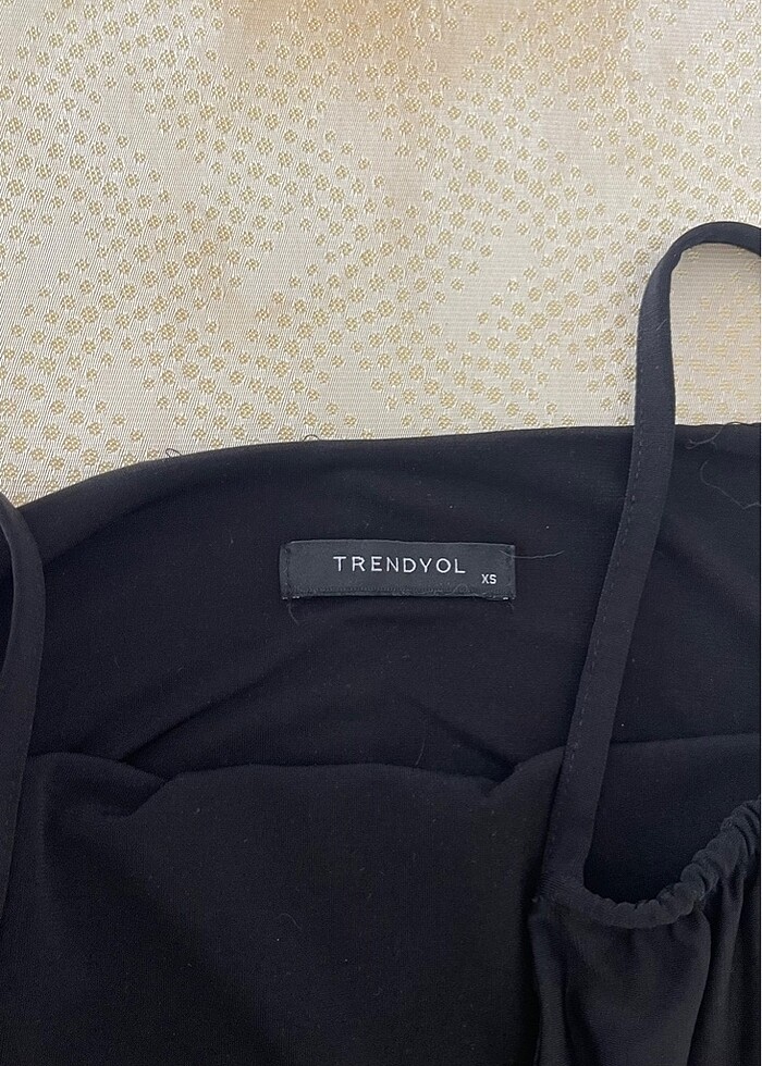 Siyah düz elbise - Görsel 2