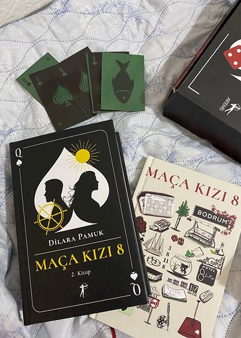 Beden Maça Kızı 8 1 ve 2. Kitap kutulu