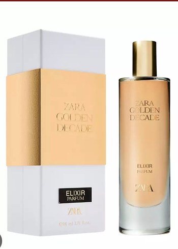 Zara Golden Decade Elixir Kadın Parfümü 80 ml