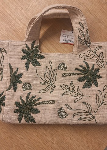 Yeşil Nakışlı ve Boncuklu Bohem Kadın Çanta - Görsel 4