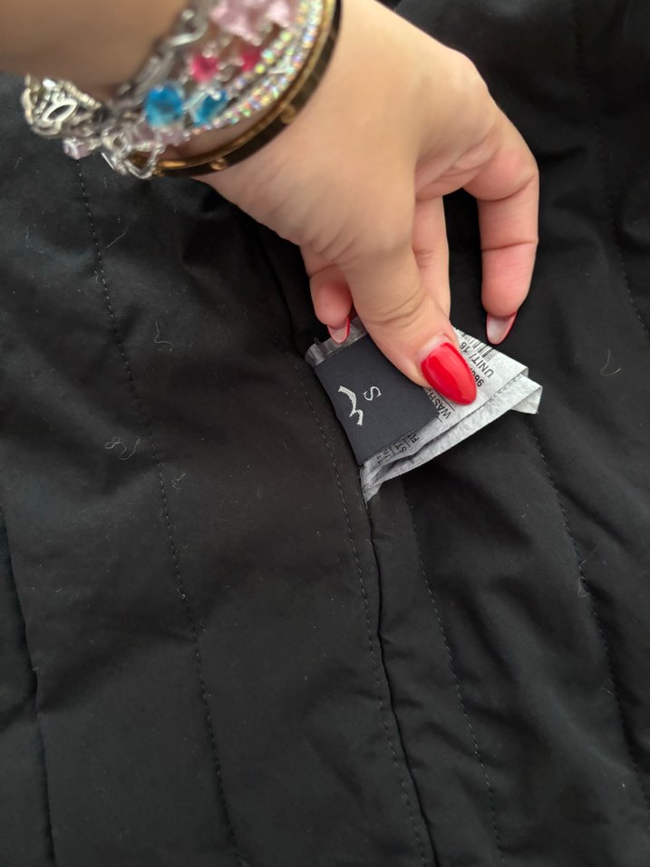 Erkek Gri Kamuflaj Desenli Denim Mont - Görsel 4