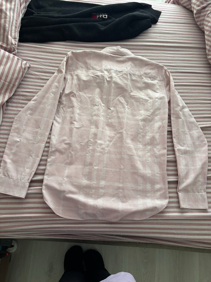 Düğmeli Erkek Gömlek - Görsel 4