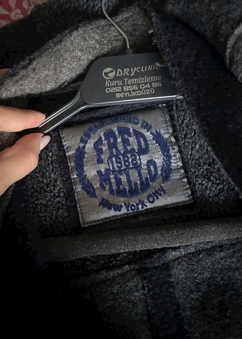 Düğmeli Midi Gri erkekKaban - Görsel 4