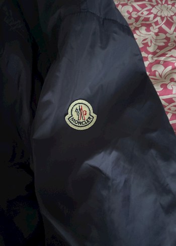 Moncler ErkekMavi Midi Spor yağmurluk