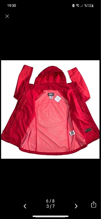 Jack wolfskin mevsimlik ceket - Görsel 3