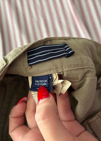 Erkek Krem Kemerli Regular Fit Şort - Görsel 4