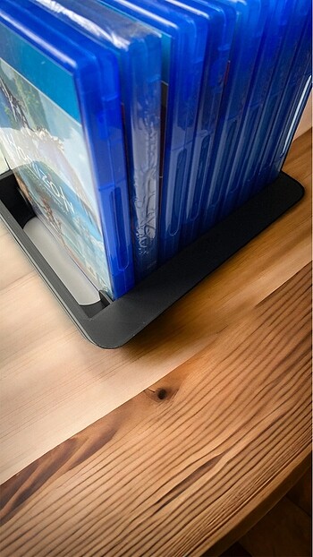  Playstation Disk Standı Siyah 10?lu