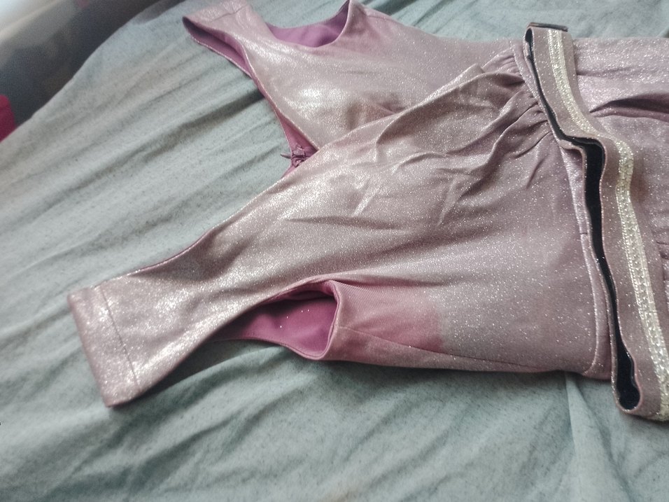 Uzun, Askısız, Gri Drapeli Kadın Abiye Elbise - Görsel 3