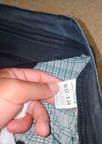 33 Beden antrasit erkek pantolon hiçbir sorunu yoktur