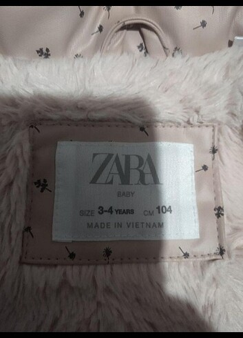 Zara içi yün mont