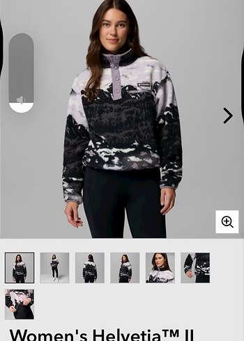 Columbia Dag Desenli Kadin Polar Sweatshirt