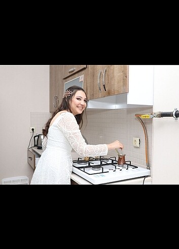 Beyaz Abiye  - Görsel 2