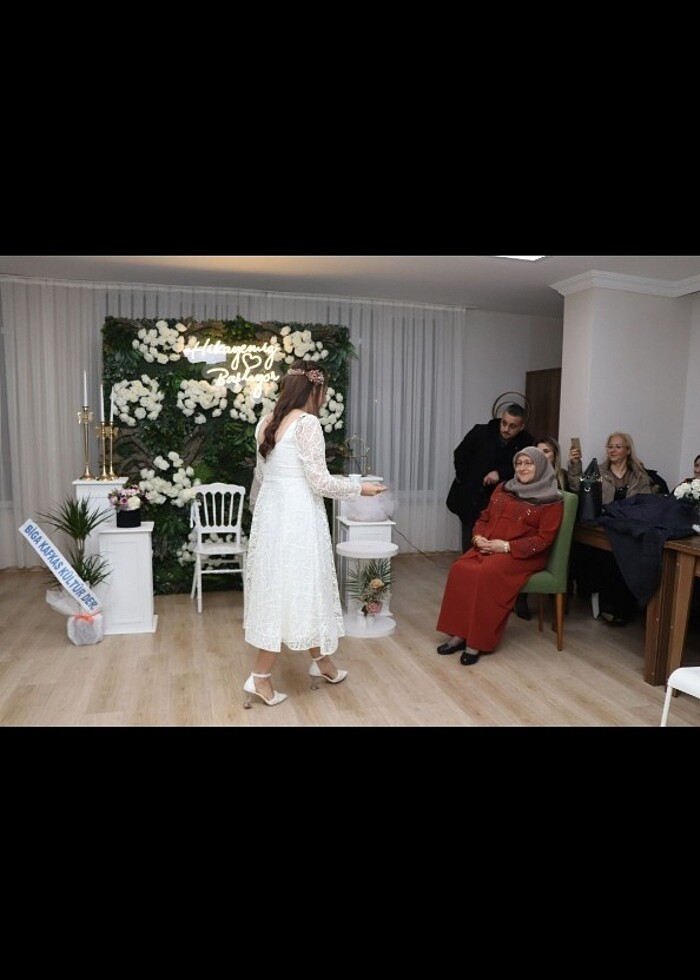 Beyaz Abiye  - Görsel 5