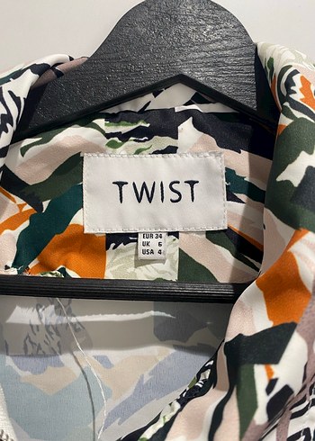 Kamuflaj Desenli Midi ceket - Görsel 2