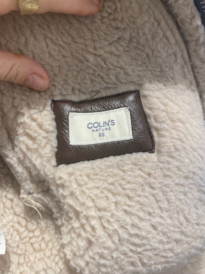 Kahverengi Kürklü Deri Kadın Ceket - Görsel 3