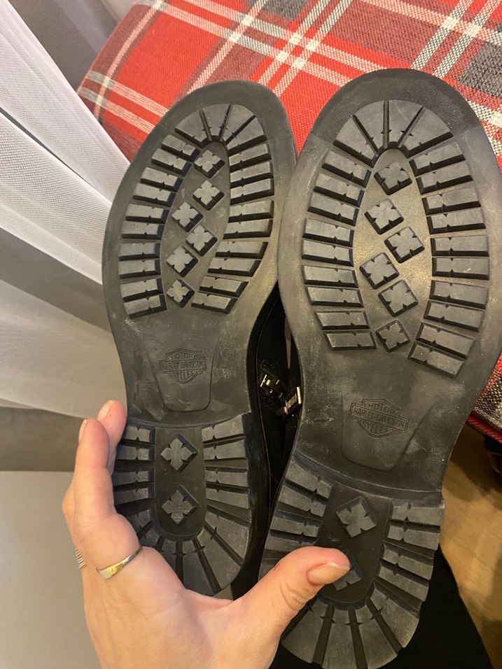 Sivri Tokalı Siyah Deri Rock Punk Bot - Görsel 3