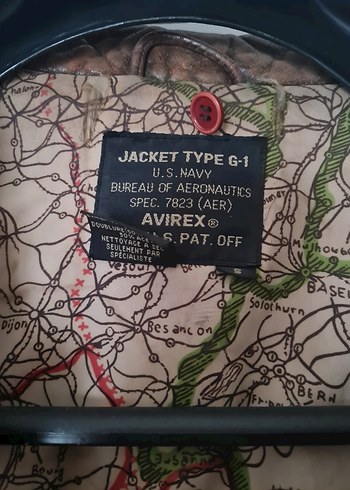 Avirex Deri Pilont Mont - Görsel 5