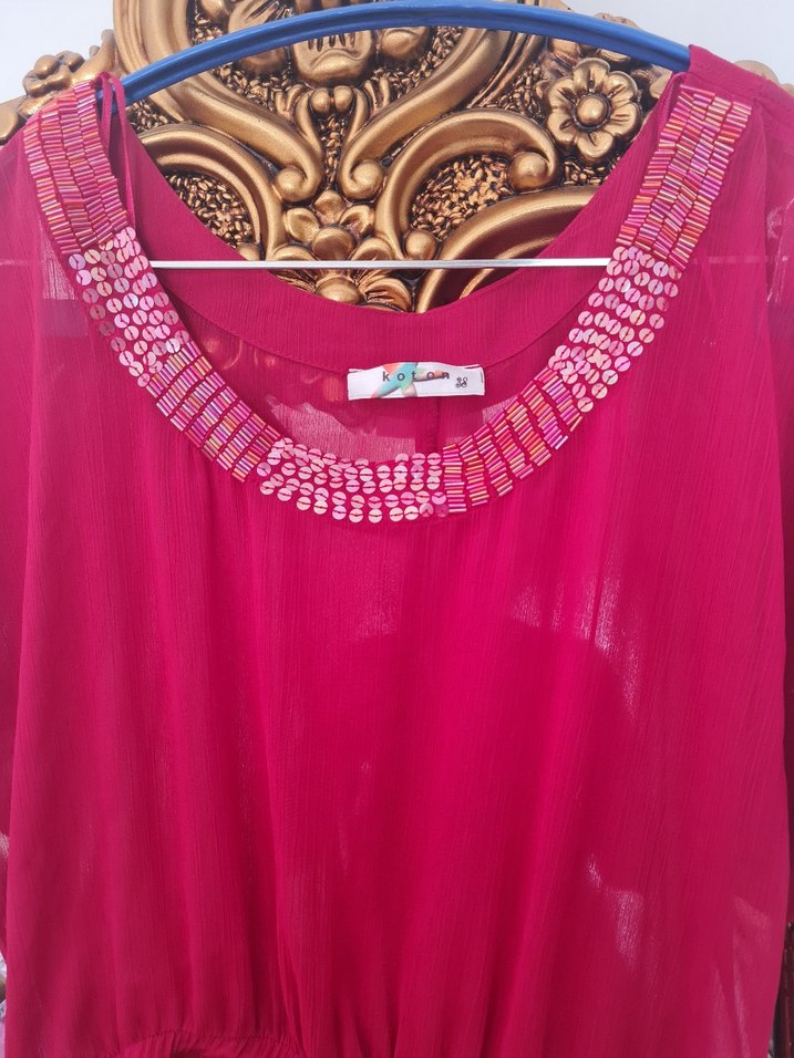 pul islemeli pareo - Görsel 4