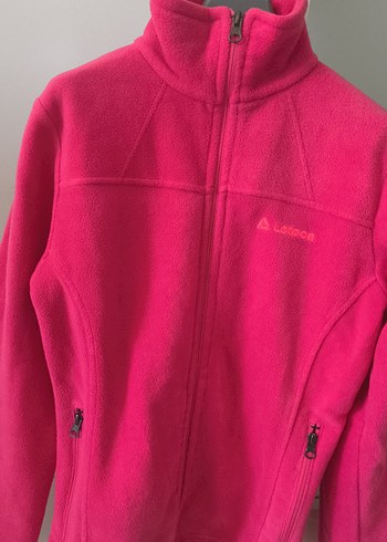 Kadın Pembe Fermuarlı Polar Ceket
