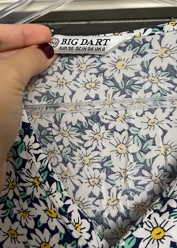 Çiçek Desenli Uzun Bohem Elbise - Görsel 2