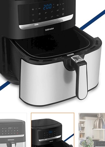 Goldmaster Gri Hava Fritözü - Görsel 7