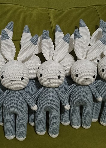Beden Amigurumi tavşan oyuncak