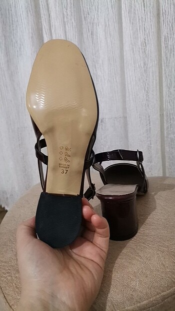 37 Beden bordo Renk Rugan ayakkabı