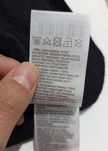 Kapüşonlu Siyah Fermuarlı Erkek Çocuk Sweatshirt - Görsel 3