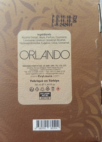 Orlando unisex  Parfümü - Görsel 4