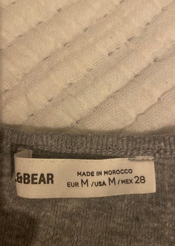 Bohem Gri Düğmeli Yüksek Yakalı Atlet - Görsel 4