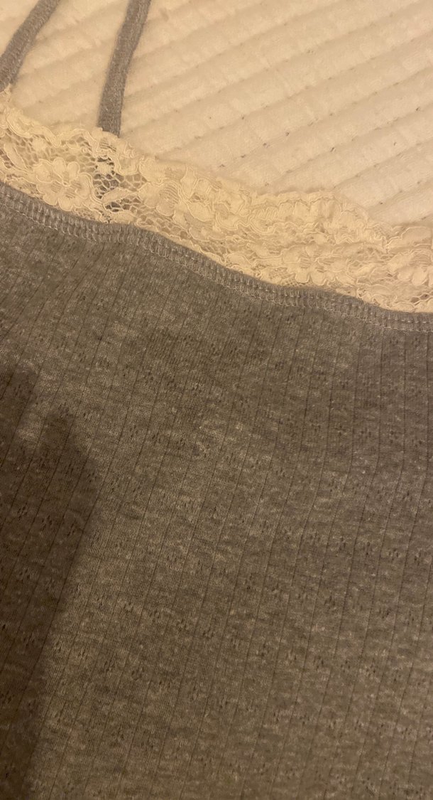 Bohem Gri Düğmeli Yüksek Yakalı Atlet - Görsel 3