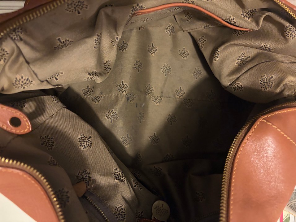 Kahverengi Deri Kadın Çanta - Görsel 3