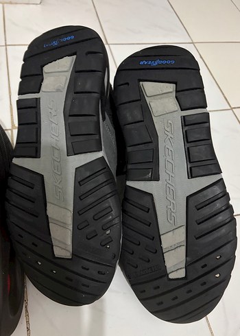 Gri Erkek Outdoor Ayakkabısı - Bağcıklı - Görsel 4