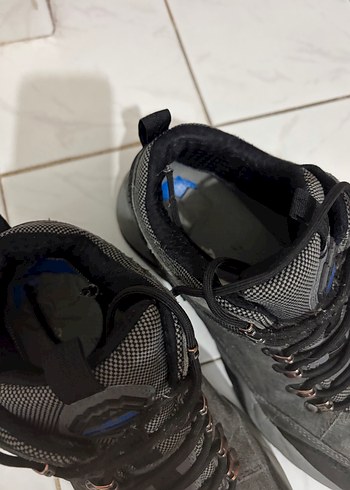 Gri Erkek Outdoor Ayakkabısı - Bağcıklı - Görsel 3