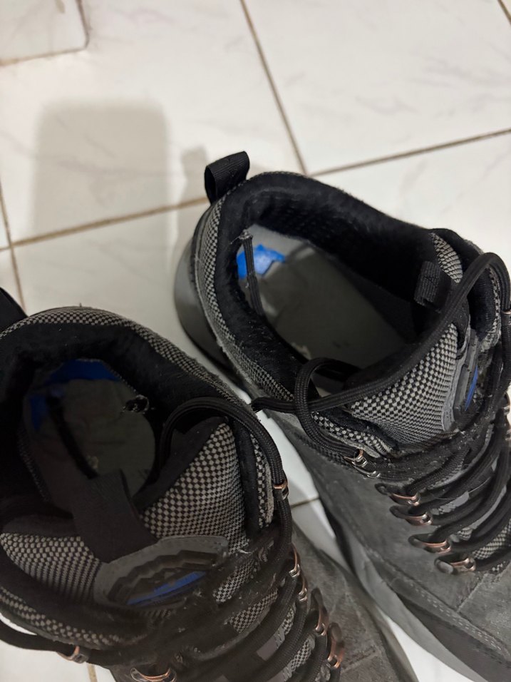 Gri Erkek Outdoor Ayakkabısı - Bağcıklı - Görsel 3