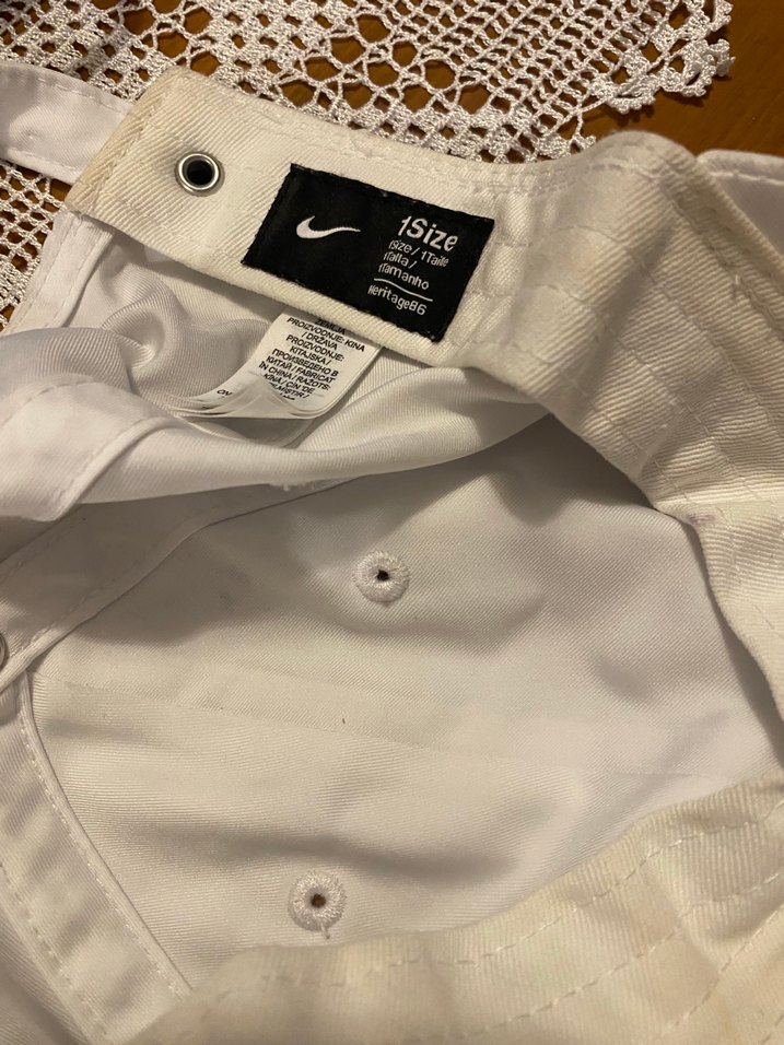 Beyaz Kadın  spor Şapka - Görsel 3