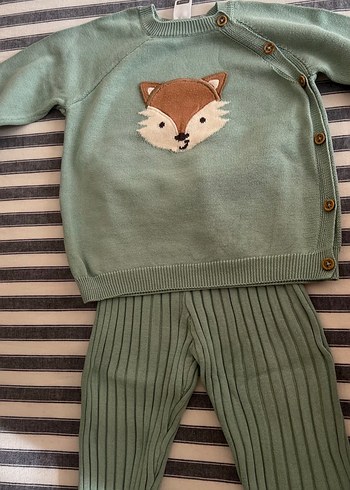 Erkek Bebek Triko Takım - Görsel 2