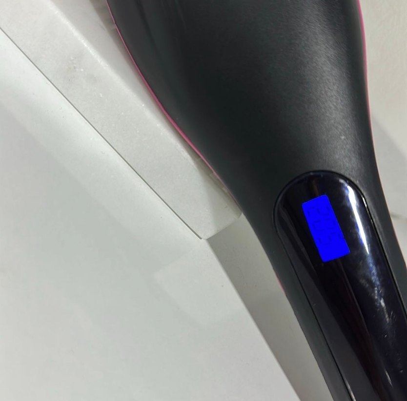 Mor Elektrikli Saç Düzleştirici Fırça - Görsel 4