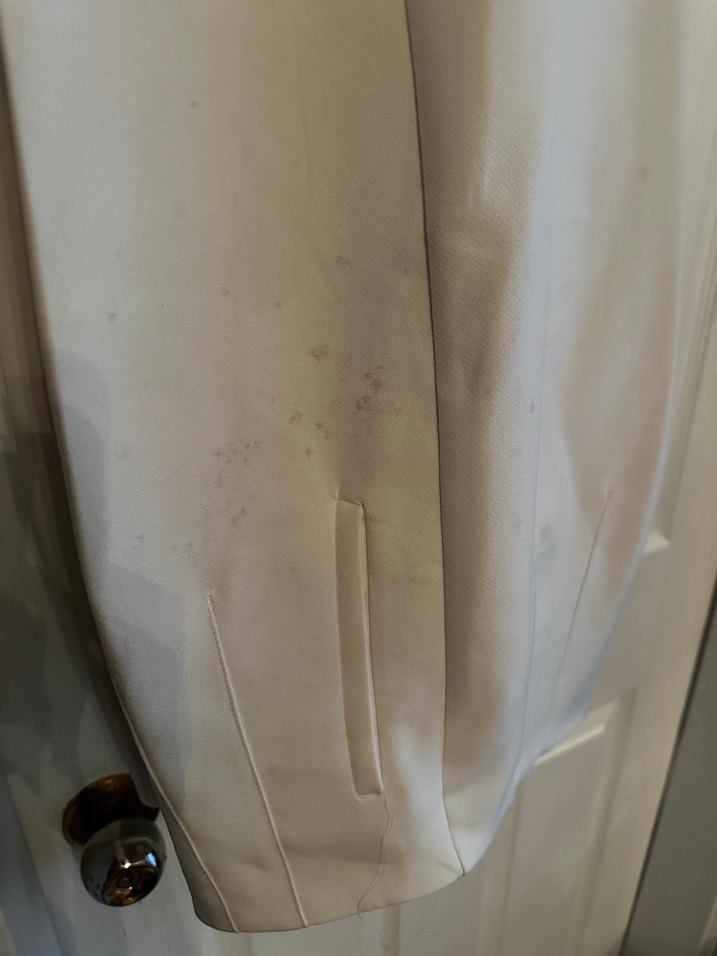 Beyaz Kadın Midi Kumaş Pantolon - Görsel 3