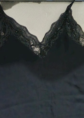 Dantel Detaylı siyah Midi Goth Elbise - Görsel 4