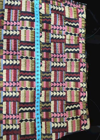 Çok Renkli Mini Etek - Görsel 5