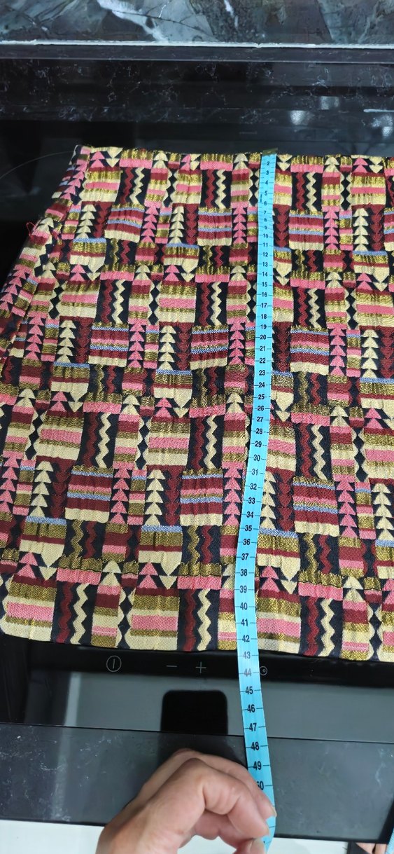 Çok Renkli Mini Etek - Görsel 4