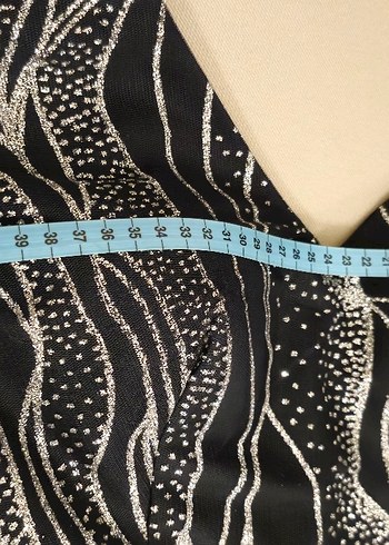 Uzun siyah Abiye Elbise - Görsel 3