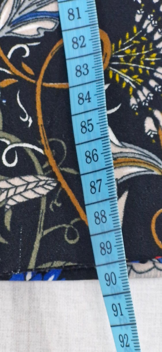 Bohem Desenli Fermuarlı Kadın Kumaş Pantolon - Görsel 4