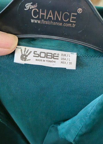 Parlak Uzun Kollu Midi Kadın Elbise - Görsel 6