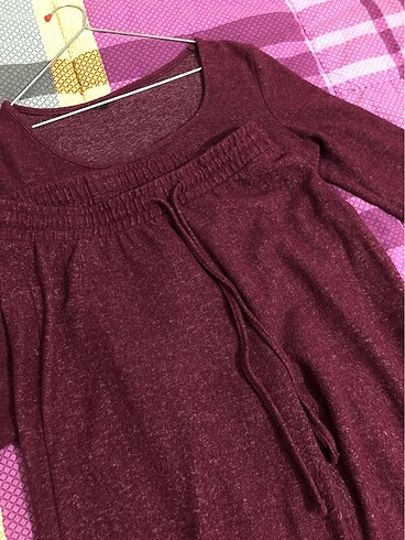 xl Beden bordo Renk İkili takım